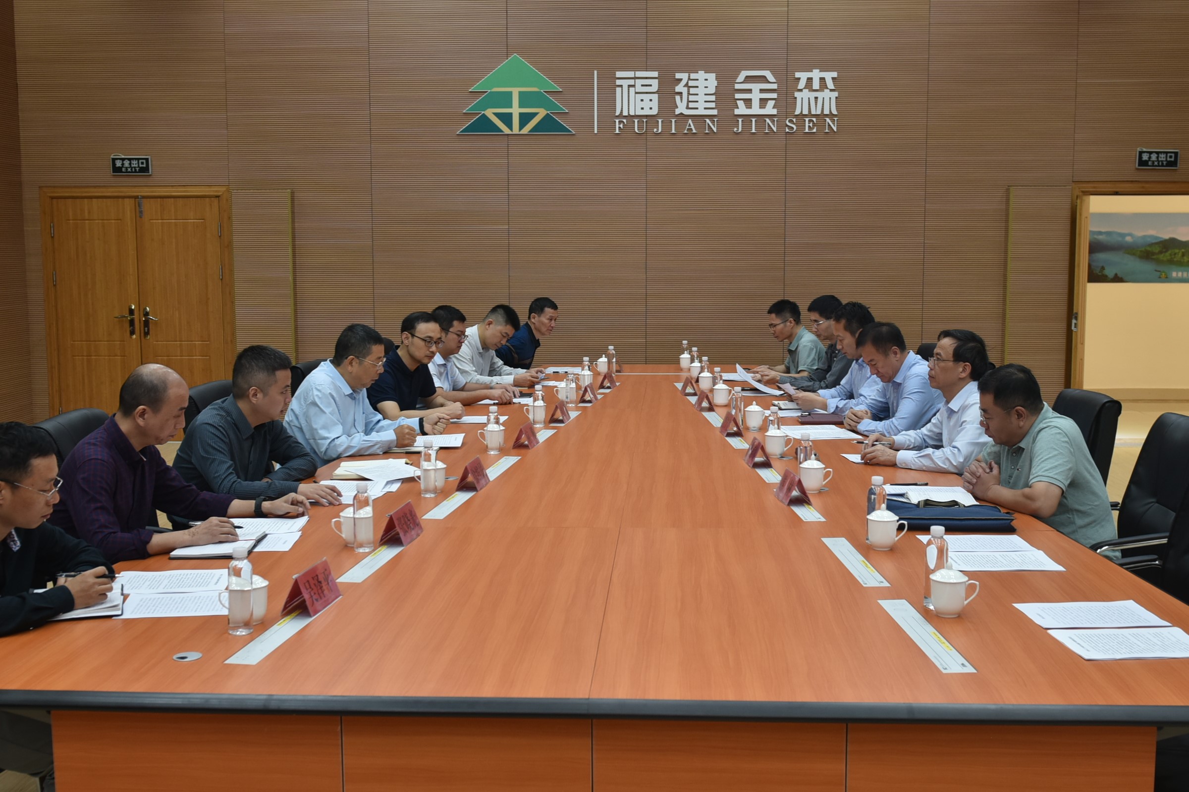 國(guó)家金融監(jiān)督管理總局稽查局一行至福建金森調(diào)研 國(guó)家金融監(jiān)督管理總局稽查局一行至福建金森調(diào)研